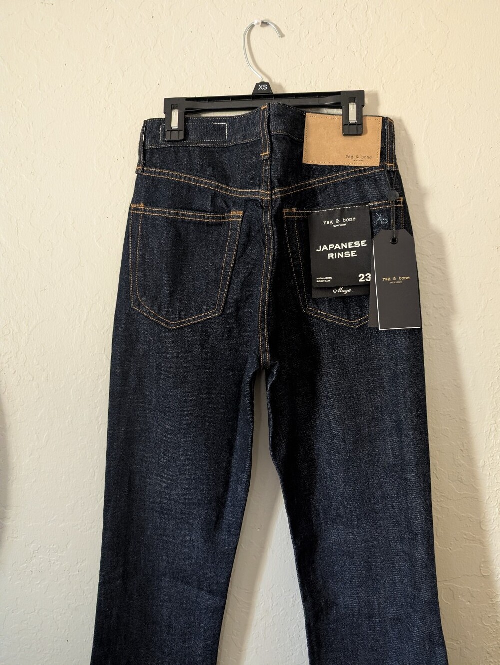 rag & bone Japanese Rinse Dark Blue Men's Jeans